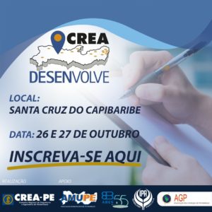 Crea Desenvolve abre inscrições para sua primeira edição, em Santa Cruz do Capibaribe