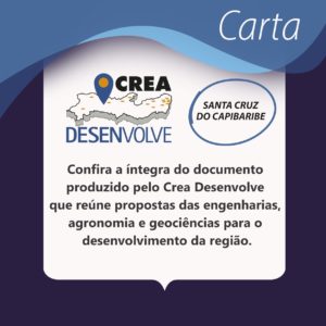 Confira íntegra da Carta de Santa Cruz do Capibaribe com as propostas para o desenvolvimento da região
